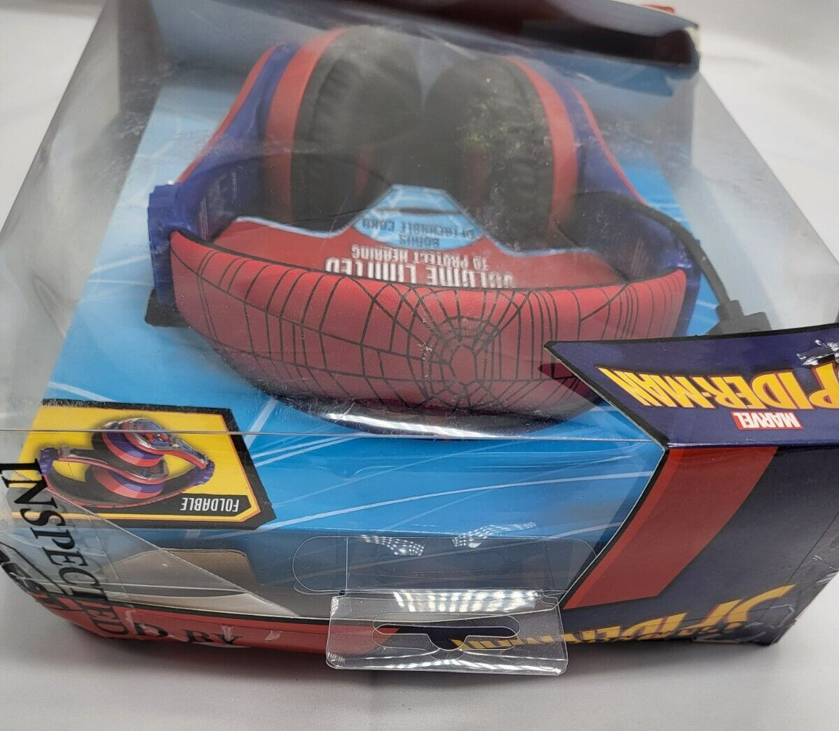 eKids Spider-Man 3 Bluetooth Wireless Headphones Volume Limited 24 Hours of Use
