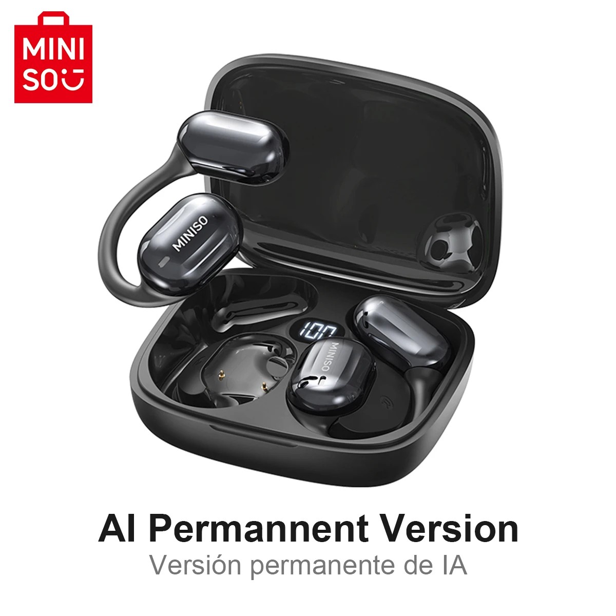 MINISO MS162 AI Bluetooth Translation Earbuds Wireless Headphones 16mm Driver