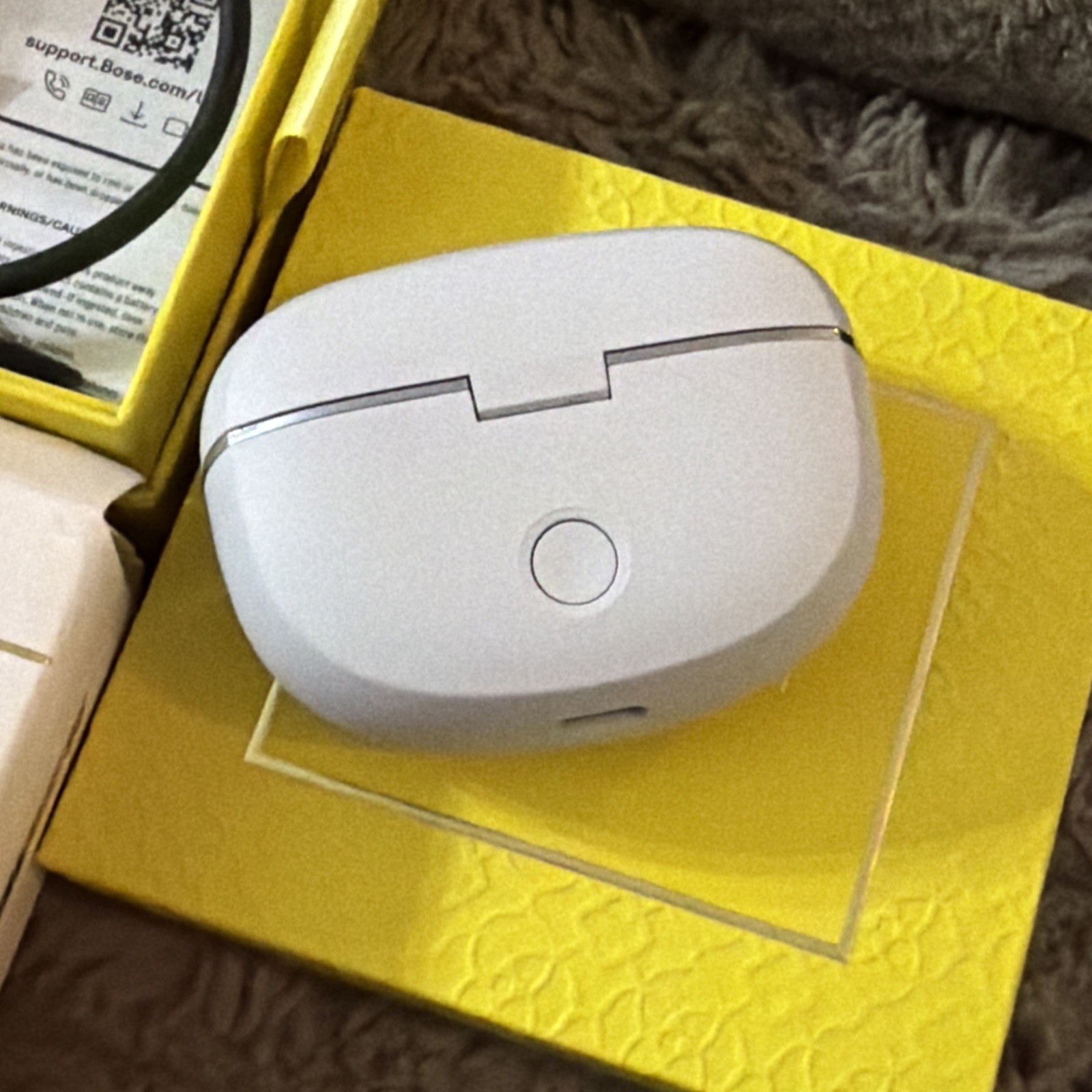 Bose x Kendra Scott Ultra Open Earbuds – Rhodium Filigree “Open Box”