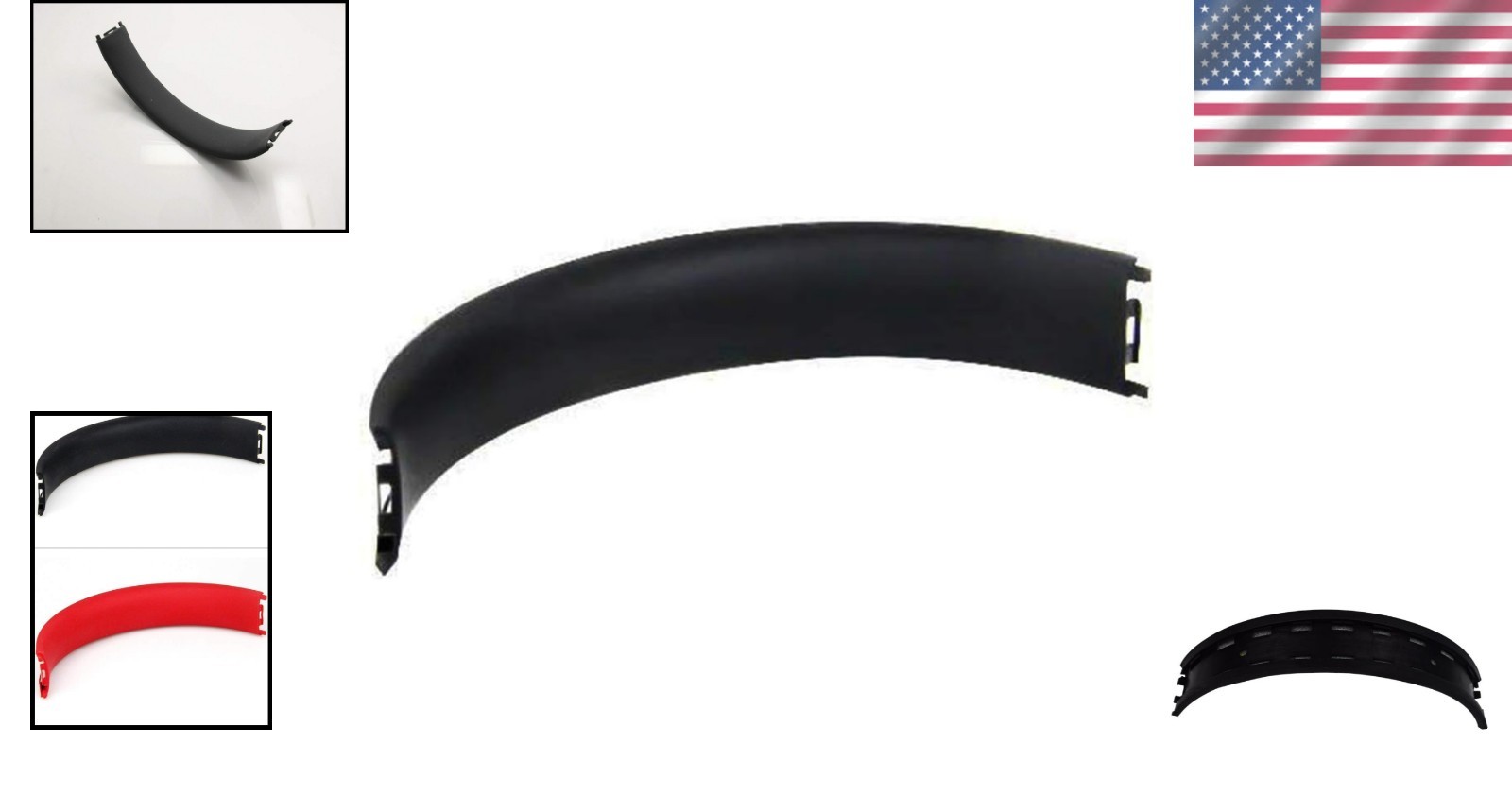 High-Quality Protein Leather Headband Cushion for Beats Studio – Black Foam Pad