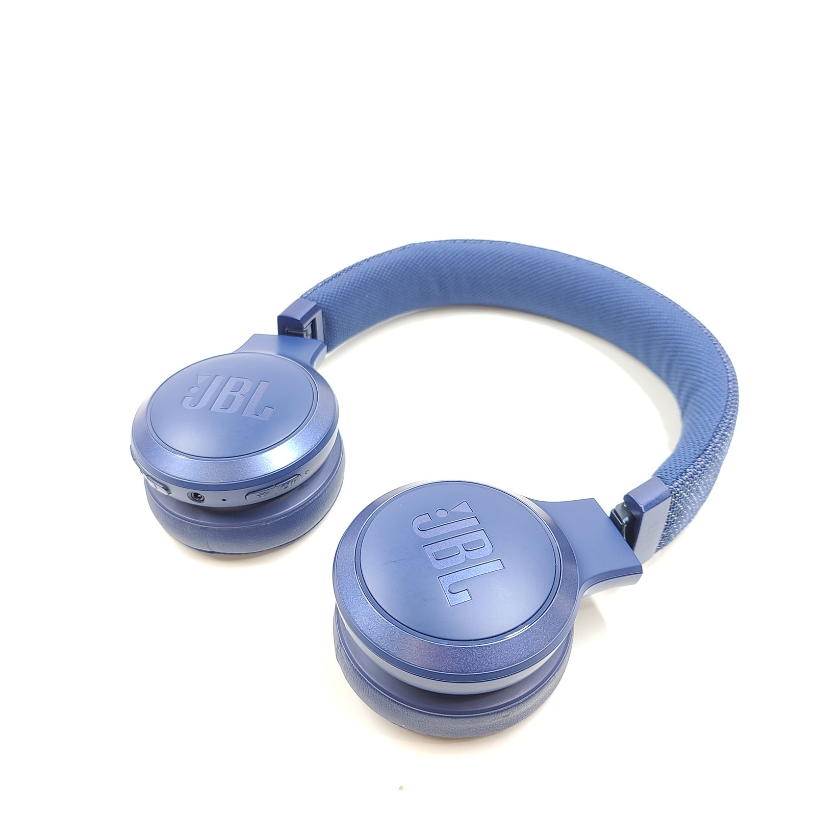 JBL Live 460NC Wireless On-Ear Noise Cancelling Headphones – Blue V1