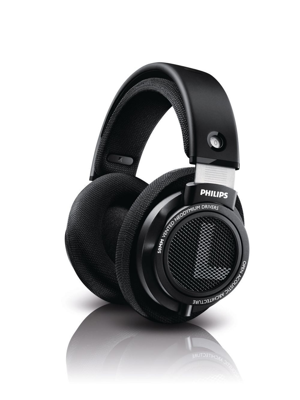 Philips SHP9500S HiFi Precision Stereo Over-ear Headband Headphones (Black)