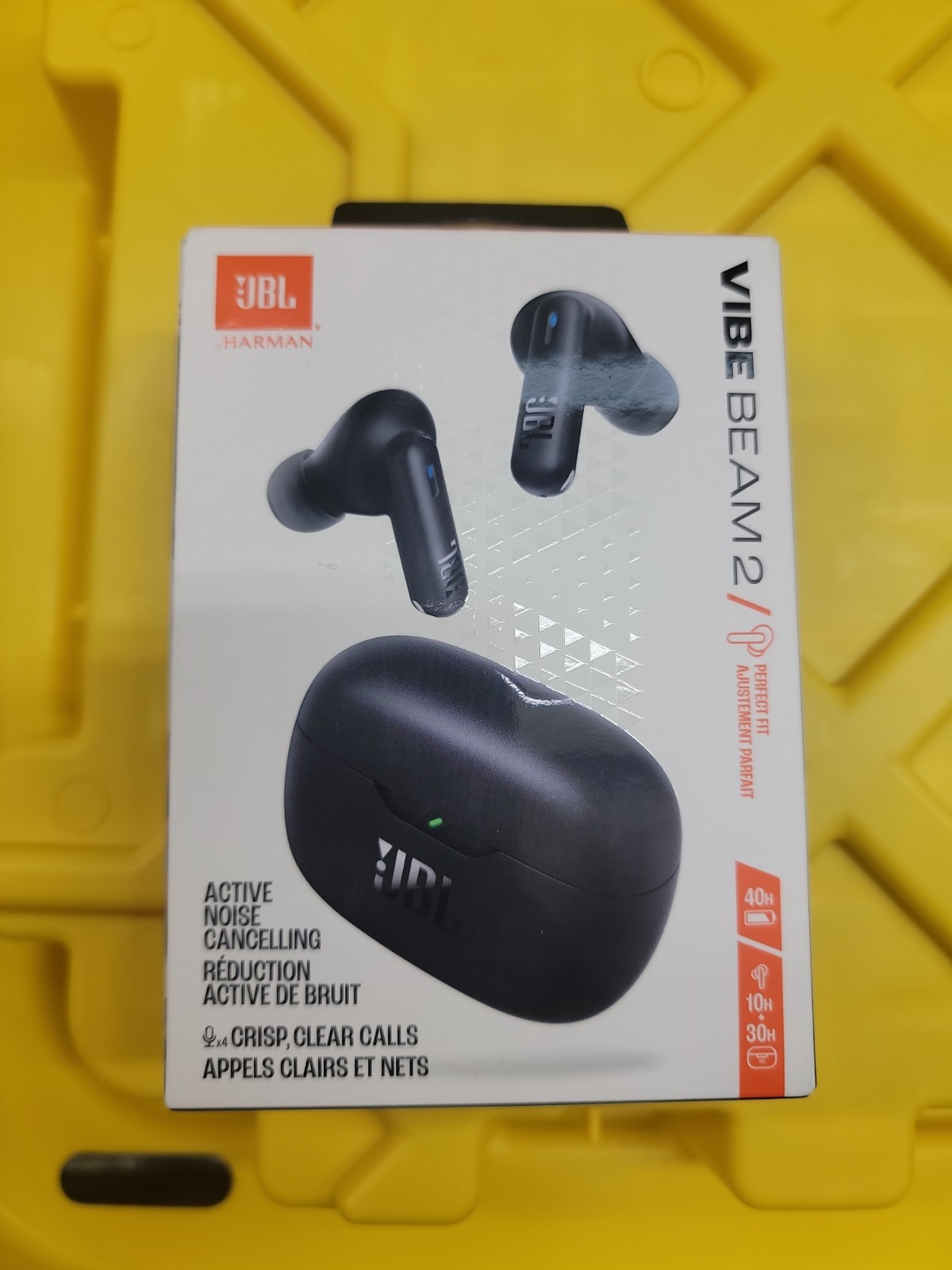 JBL Vibe Beam 2 Wireless Earbuds Noise Cancelling In‑Ear Headphones NWT