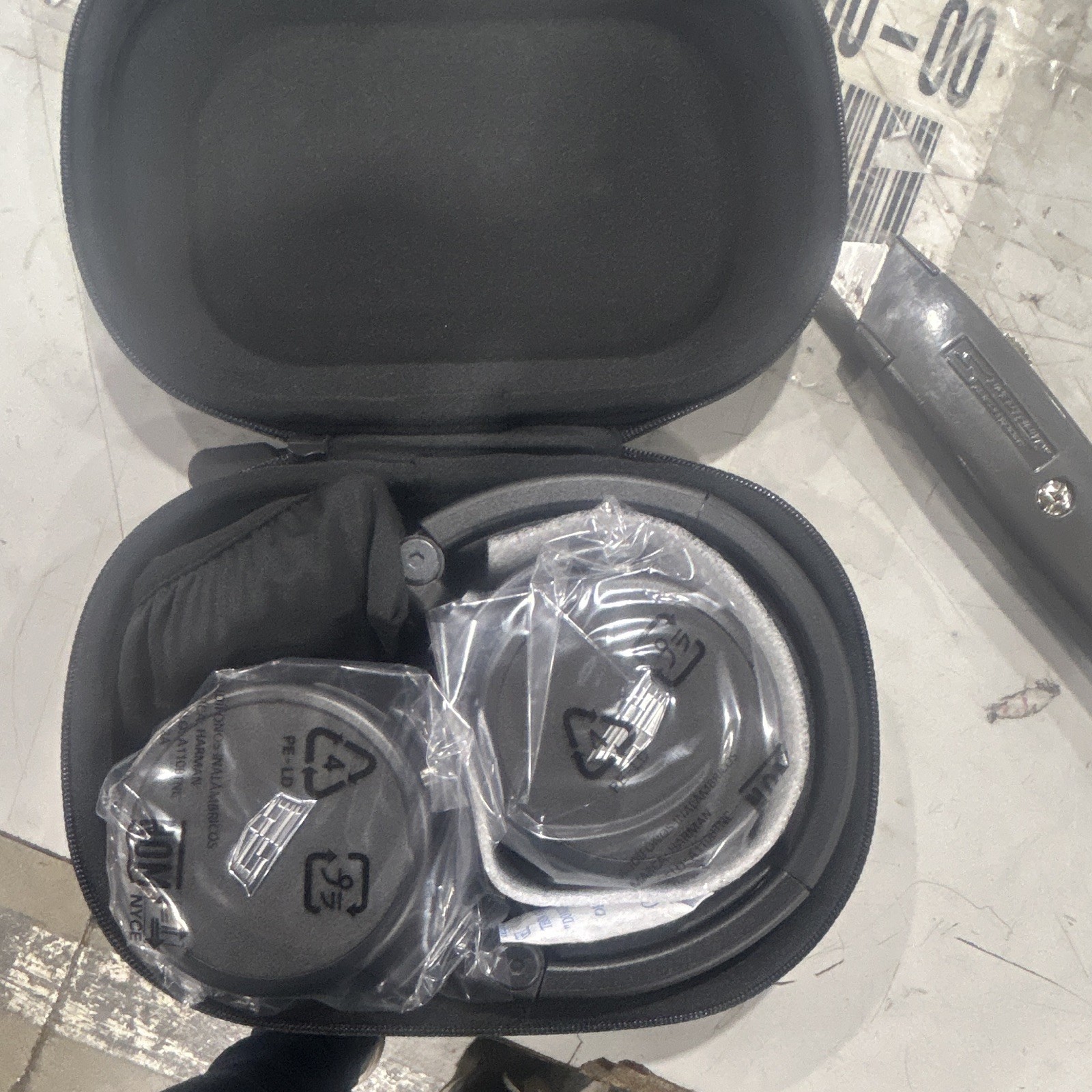 AKG K371 Black Over-Ear Wired 3.5mm Foldable Studio Headphones w/ Case