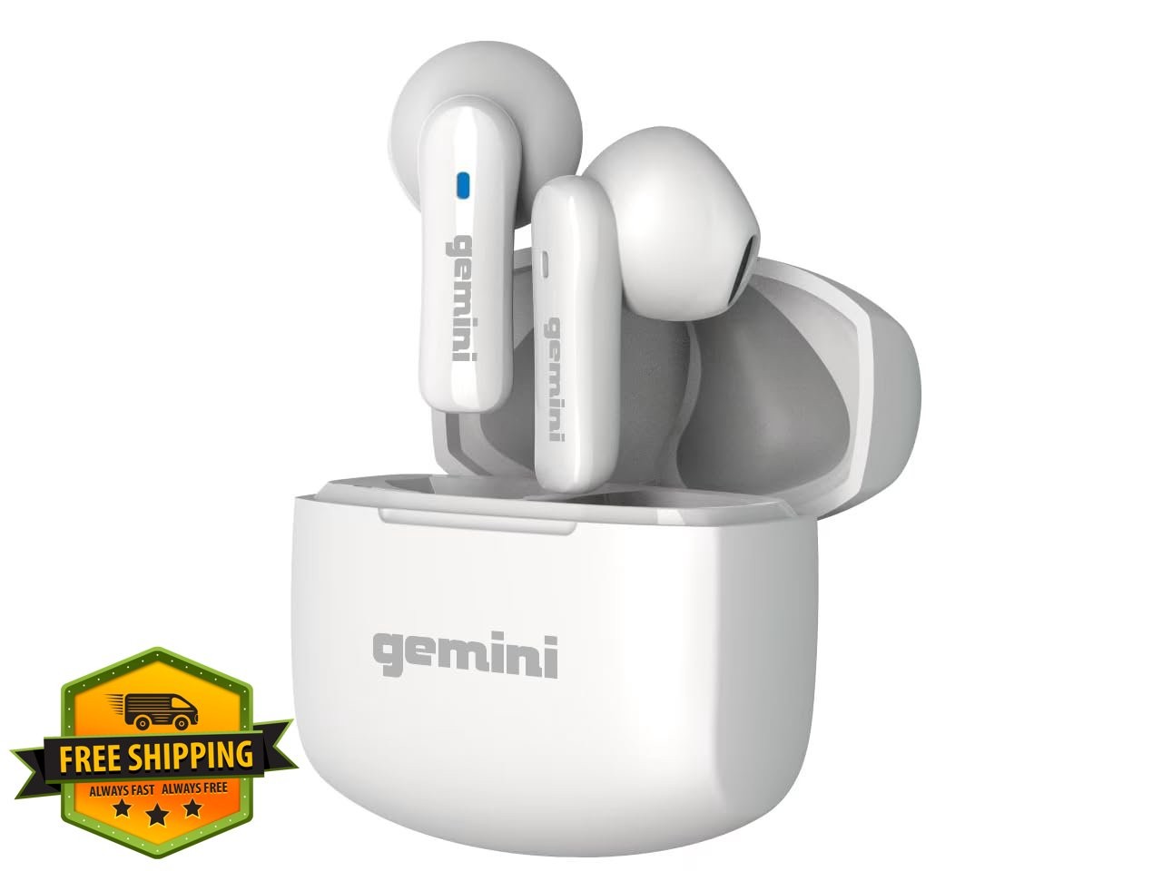 Gemini True Wireless Earbuds Bluetooth 5.4 13mm Drivers Touch Control