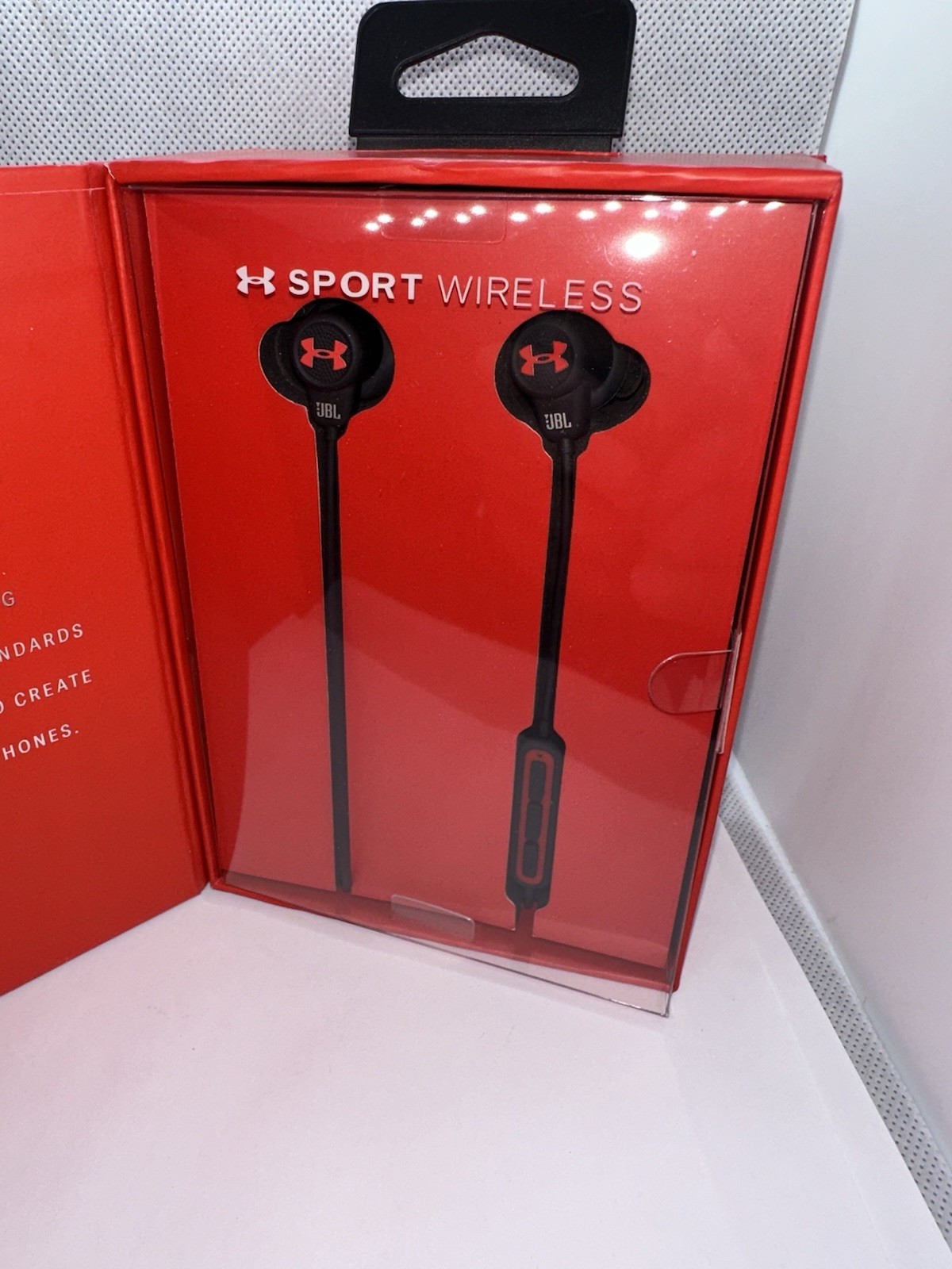 JBL Sport Wireless In-Ear Headphones Black Red