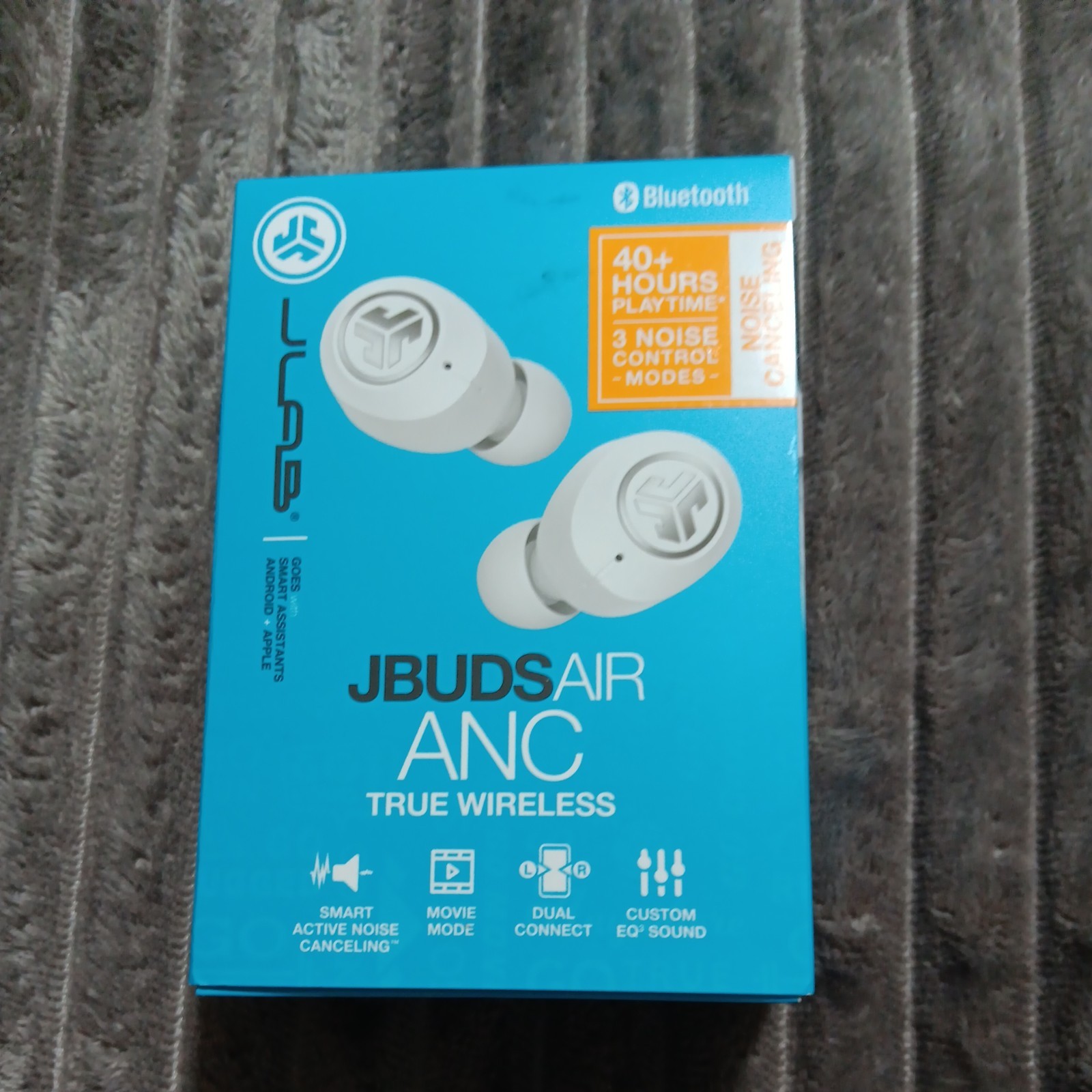 JLab JBudsAir ANC True Wireless 40+ Hours Playtime. 3 Noise Control Models
