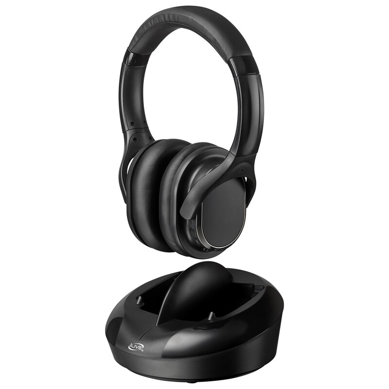 iLive RF Wireless Headphones IAHRF79B – Black- 3002570D