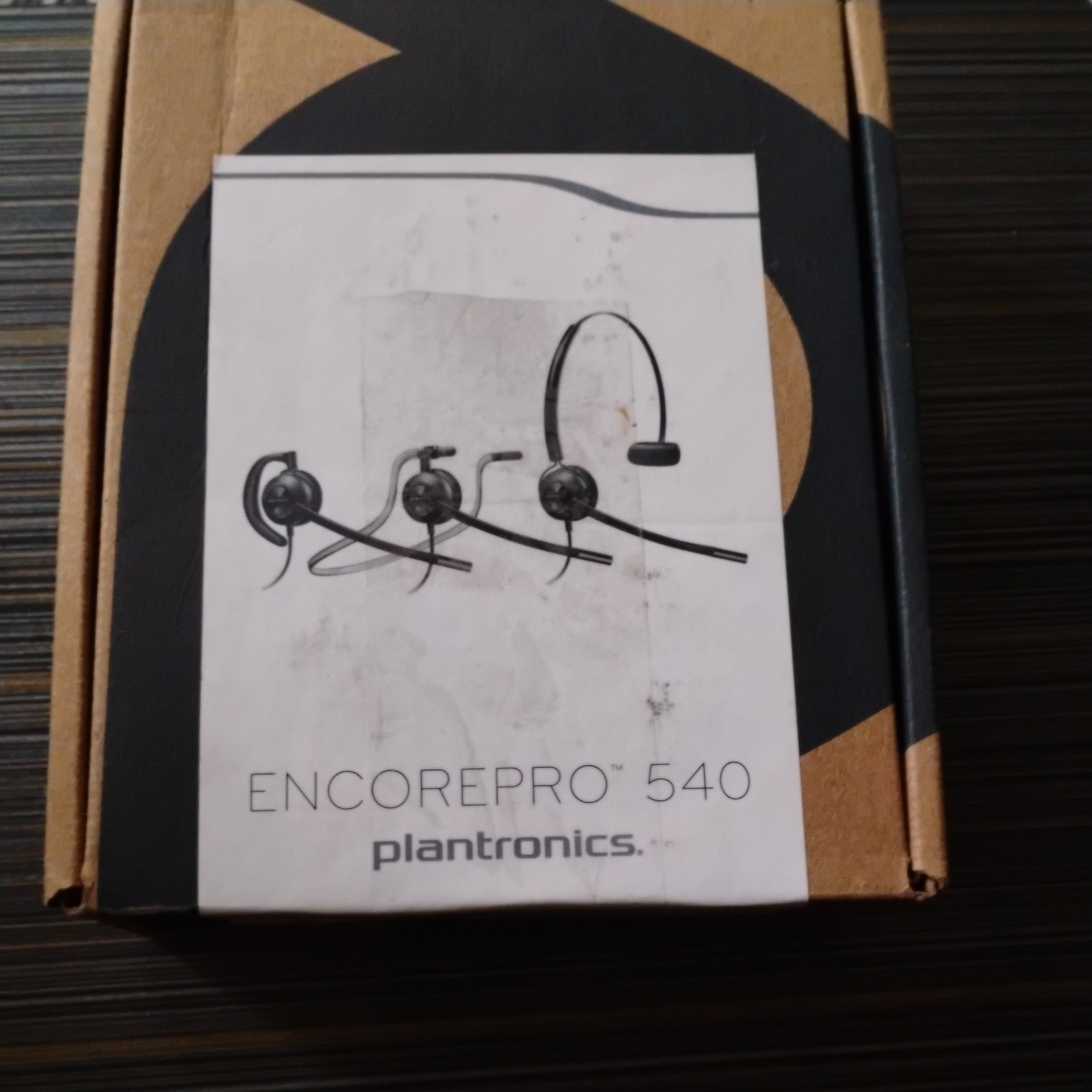 Poly EncorePro 540 with Quick Disconnect Convertible Digital Headset