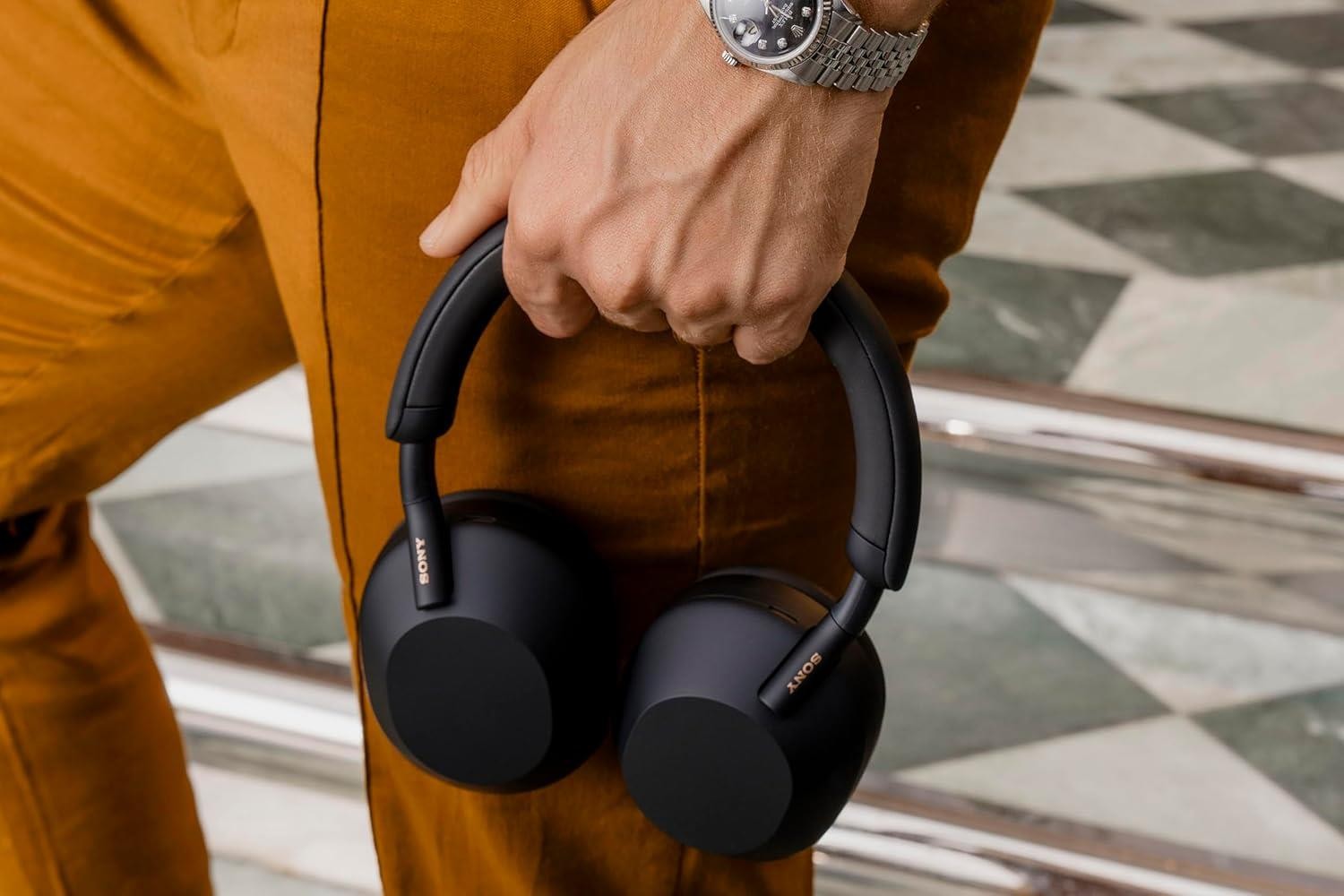 Sony WH-1000XM5 Wireless Noise Canceling Stereo Headset Black Excellent
