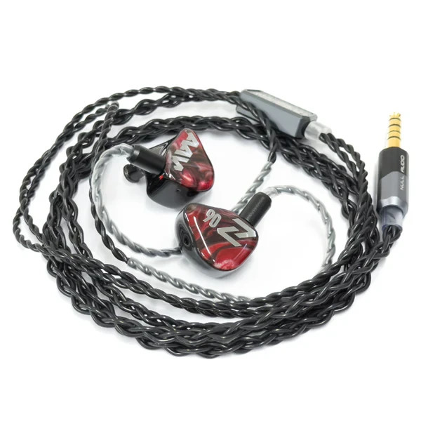 Hybrid IEM AAW Z06 4.4mm Balanced Wired Earphones Bass Audiophile