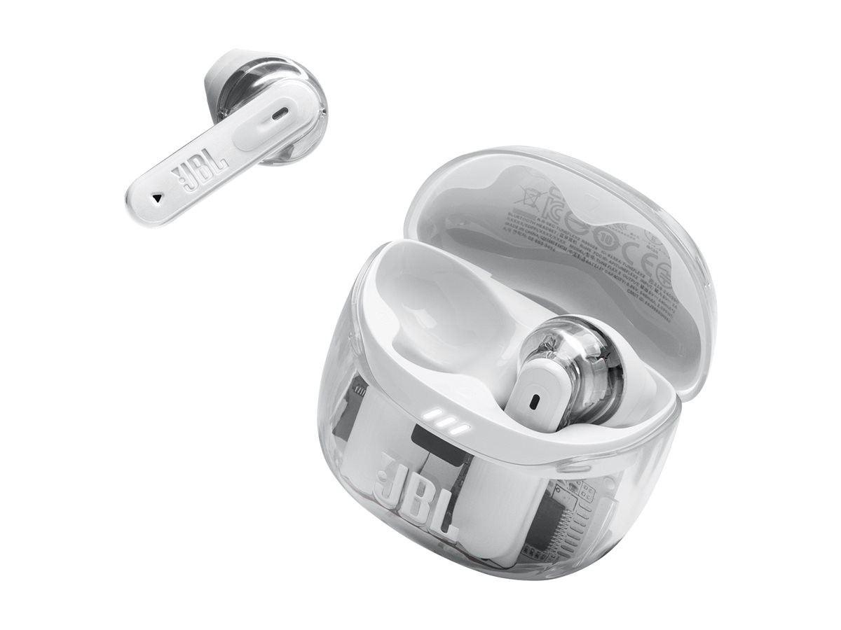 JBL Tune Flex 2 – Ghost White – Excellent Condition