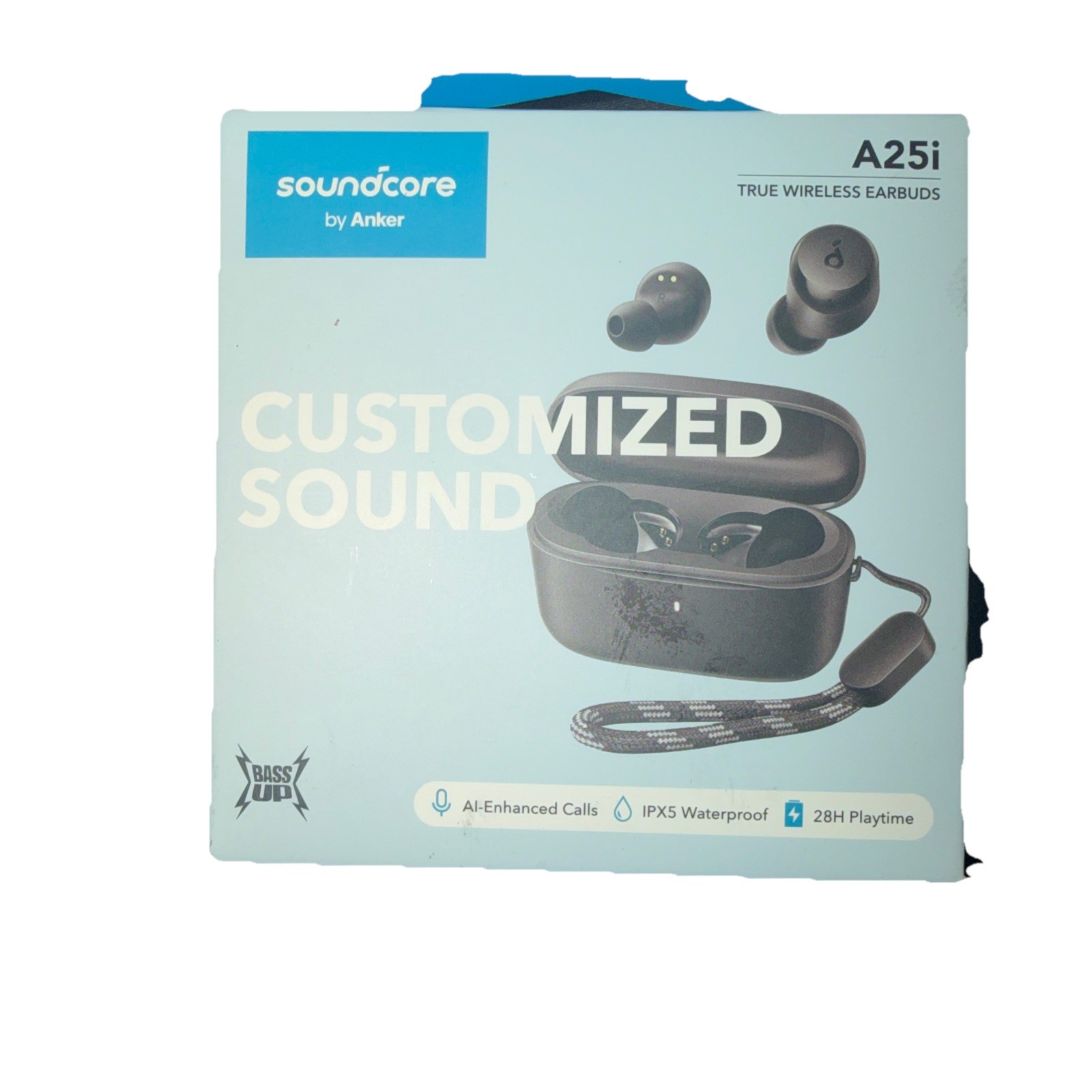 Anker Soundcore A25i True Wireless Bluetooth Earbuds – Black | Noise Reduction