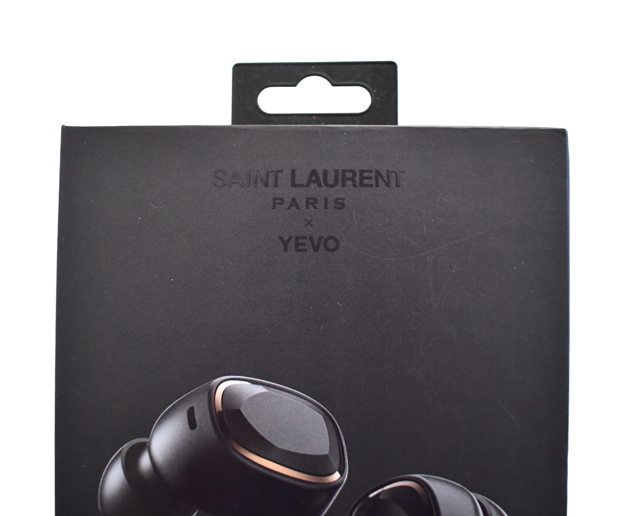 NEW SAINT LAURENT Paris x YEVO HAPPY PLUGS TRUE WIRELESS Headphones Earbuds
