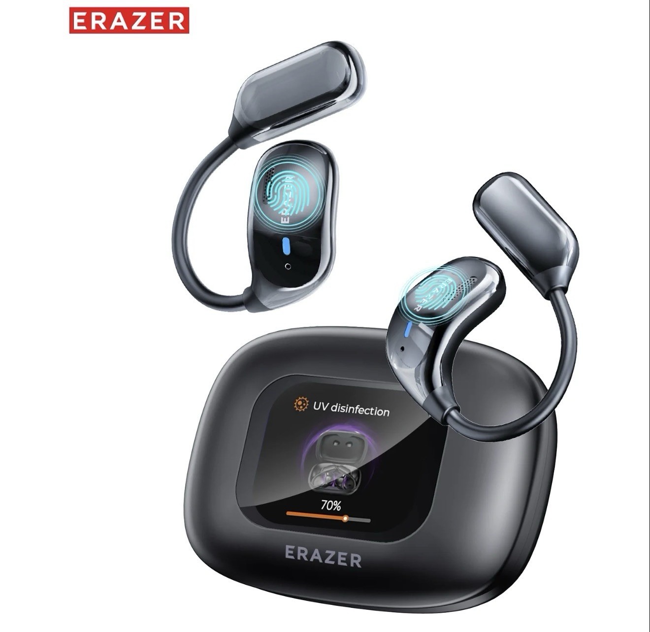 Erazer XF23 Over The Ear Earbuds Headphones Wireless Sport Touch Screen