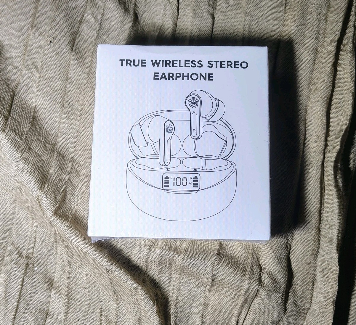 True Wireless Stereo Earphones – White For IOS/Android