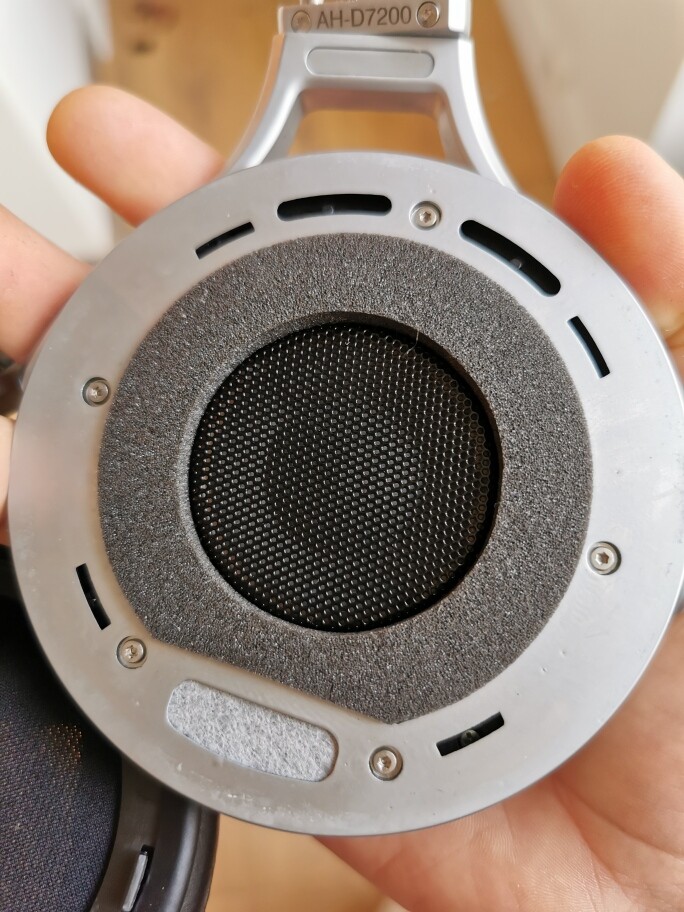 HiFi 50mm Headphone Driver For Denon AH D7000 D5000 D2000 High-End Speaker