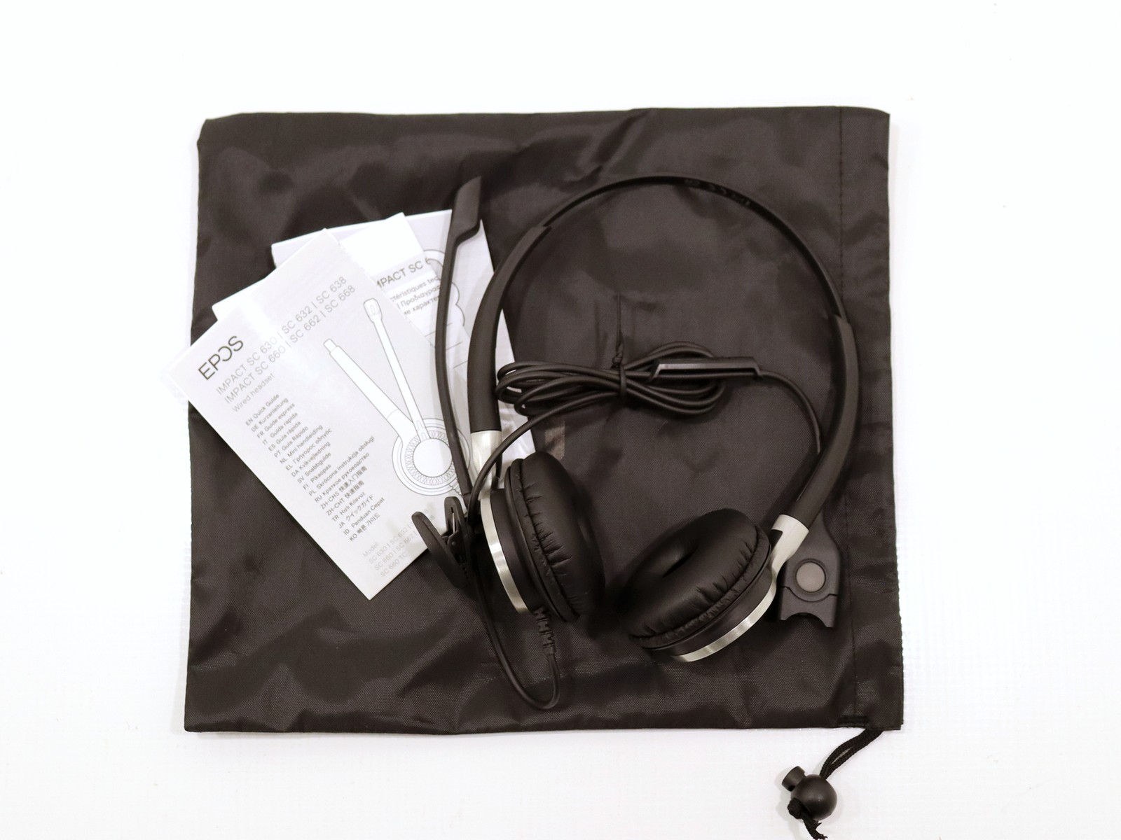 Sennheiser EPOS SC 660 Binaural On Ear Premium Wired ED Phone Headset 1000555