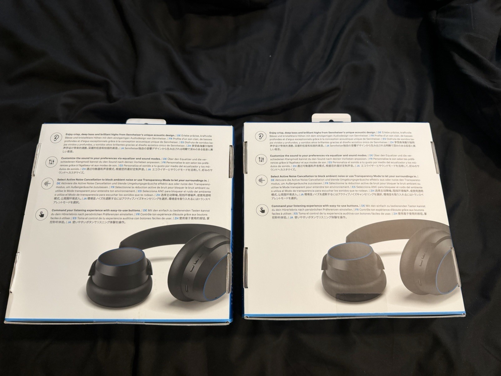 Sennheiser Accentum Wireless Headphones White Bluetooth NEW SEALED 50hr ANC