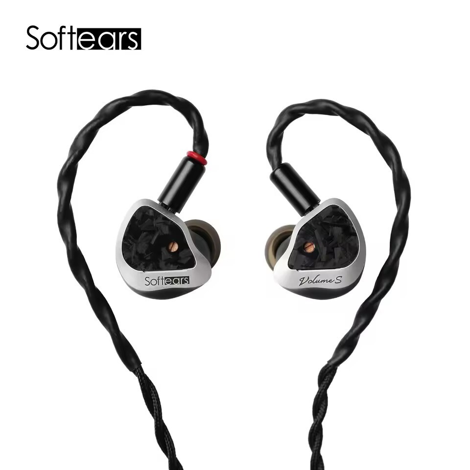 Softears Volume S Earphones 1DD+1Passive DD+2BA with 3.5mm/4.4mm Interchangeable