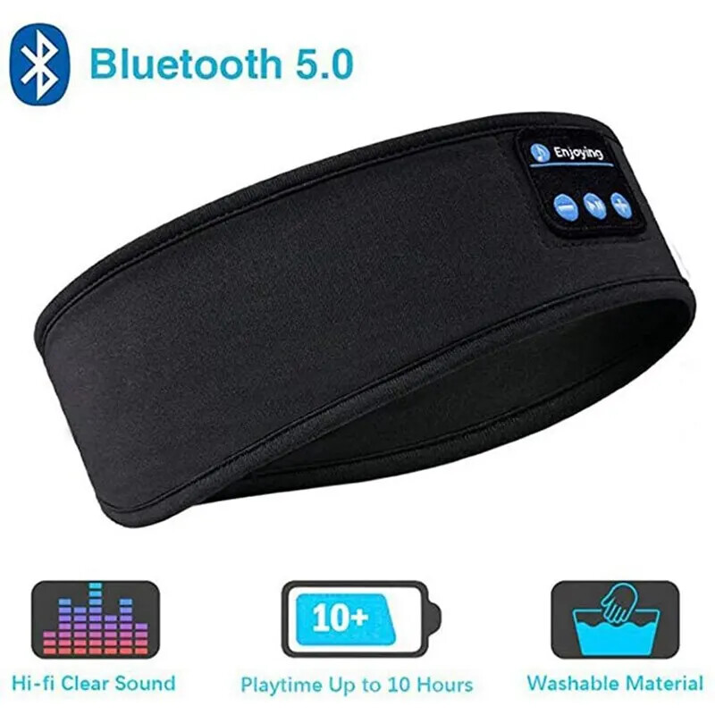 Waterproof Bluetooth 5.0 Earbuds Sleep Wireless Headphones Headband Headsets