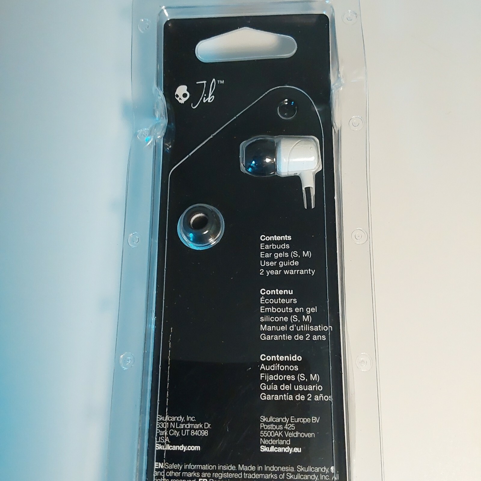 Skullcandy Earbuds W/Microphone Jib New In Package