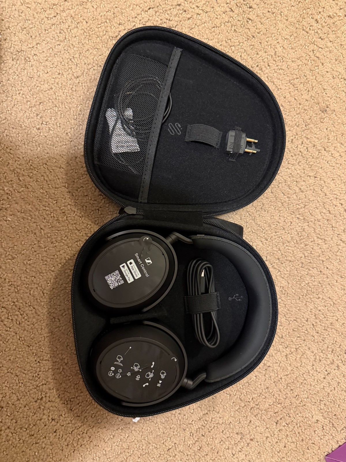 Sennheiser Momentum 4 Over The Ear Wireless Headphones – Black