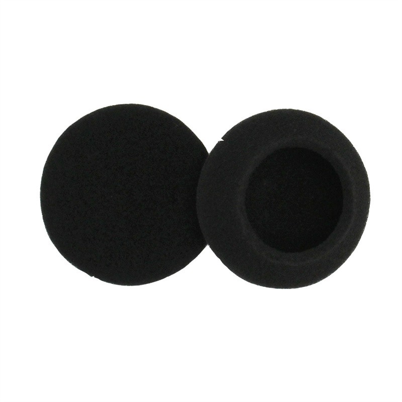 35/40/45/50/55/60/65MM Headphone Ear Foam Pad Cover Replacement – 10 Pairs Black