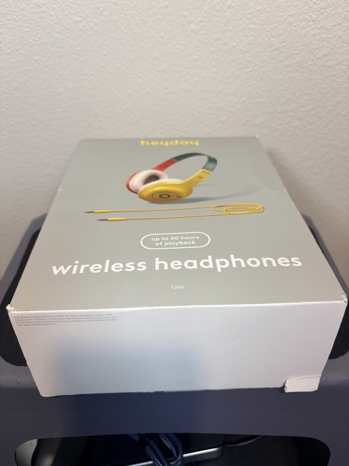 heyday Wireless Headphones Bluetooth 5.4 Multicolor Up to 40 Hours Playback AUX