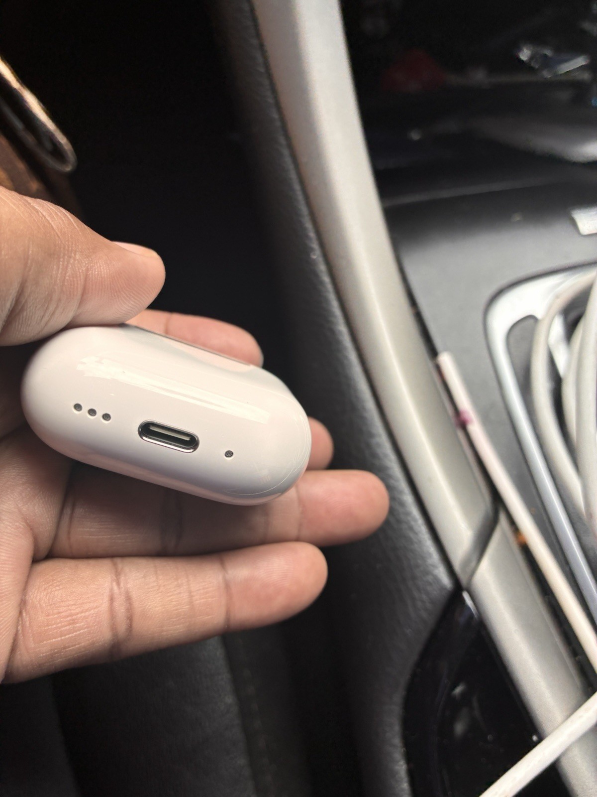Apple AirPods Pro 4) White In-Ear Bluetooth Earbuds w/Case ANC