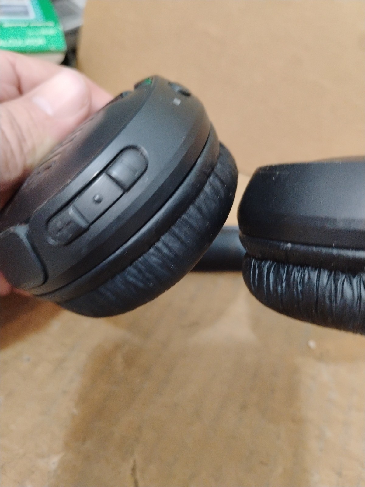 JBL Wireless on-ear headphones.