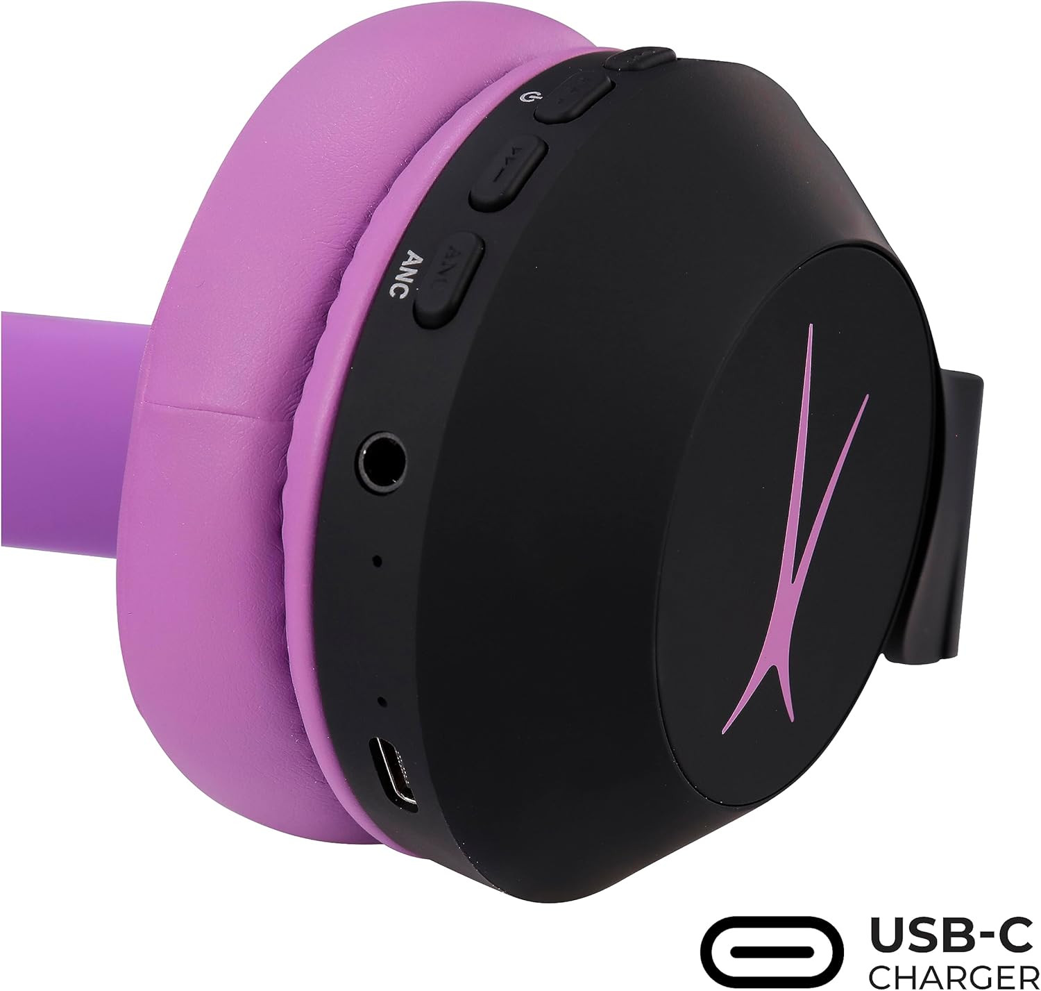 Kid Safe Noise Cancelling Wireless Headphones 15H Battery, 85Db Volume Limit, Fo