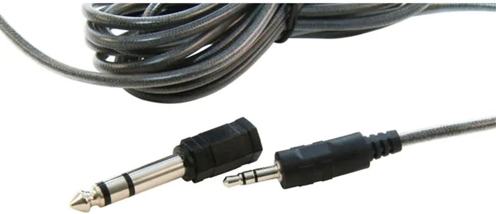 3068AV Switchable Stereo/Mono Over-Ear Headphones, 3.5Mm and Adapter Plug, Black