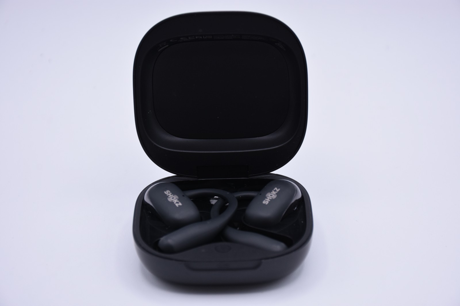 Shokz OpenFit 2 True Wireless Open-Ear Earbuds Black with Charging Case