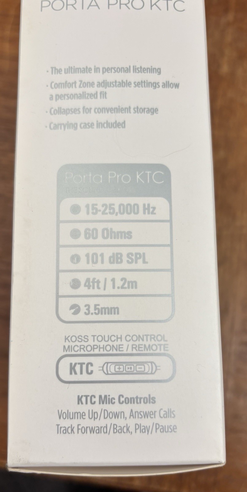 Koss Porta Pro KTC Stereo Headphones BRAND NEW OLD STOCK