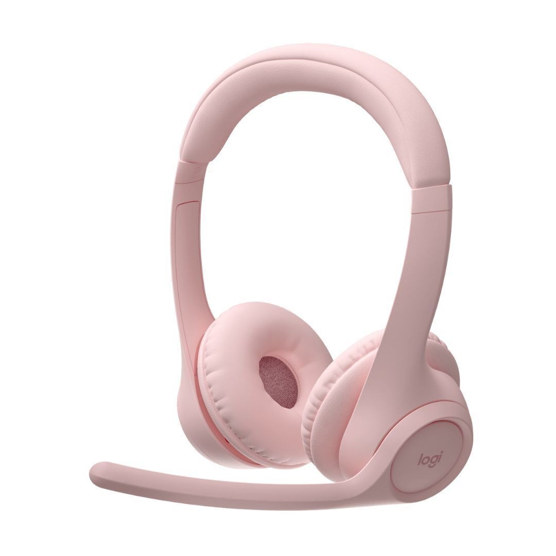 Logitech Zone 300 Wireless Headset with Dual Noise-Canceling Mics (Rose)