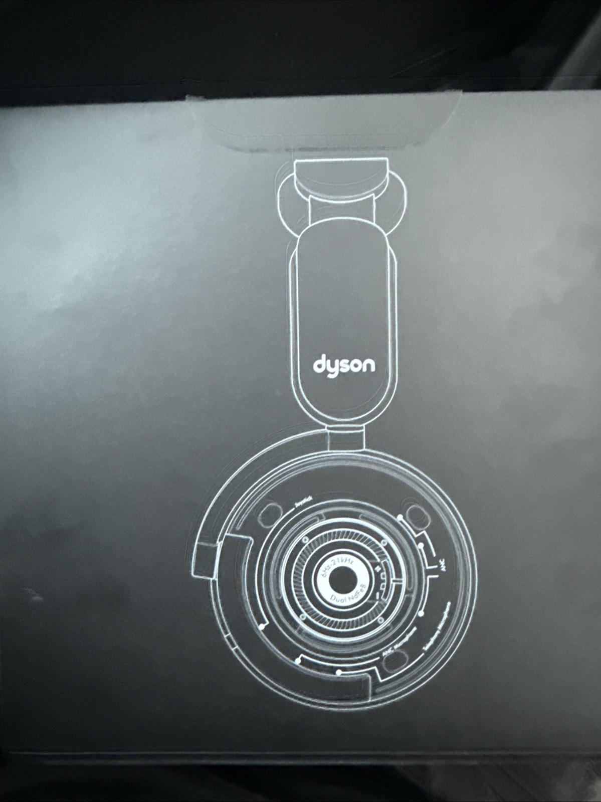 Dyson OnTrac Over-Ear Headphones Wireless Noise Cancelling in CNC Copper