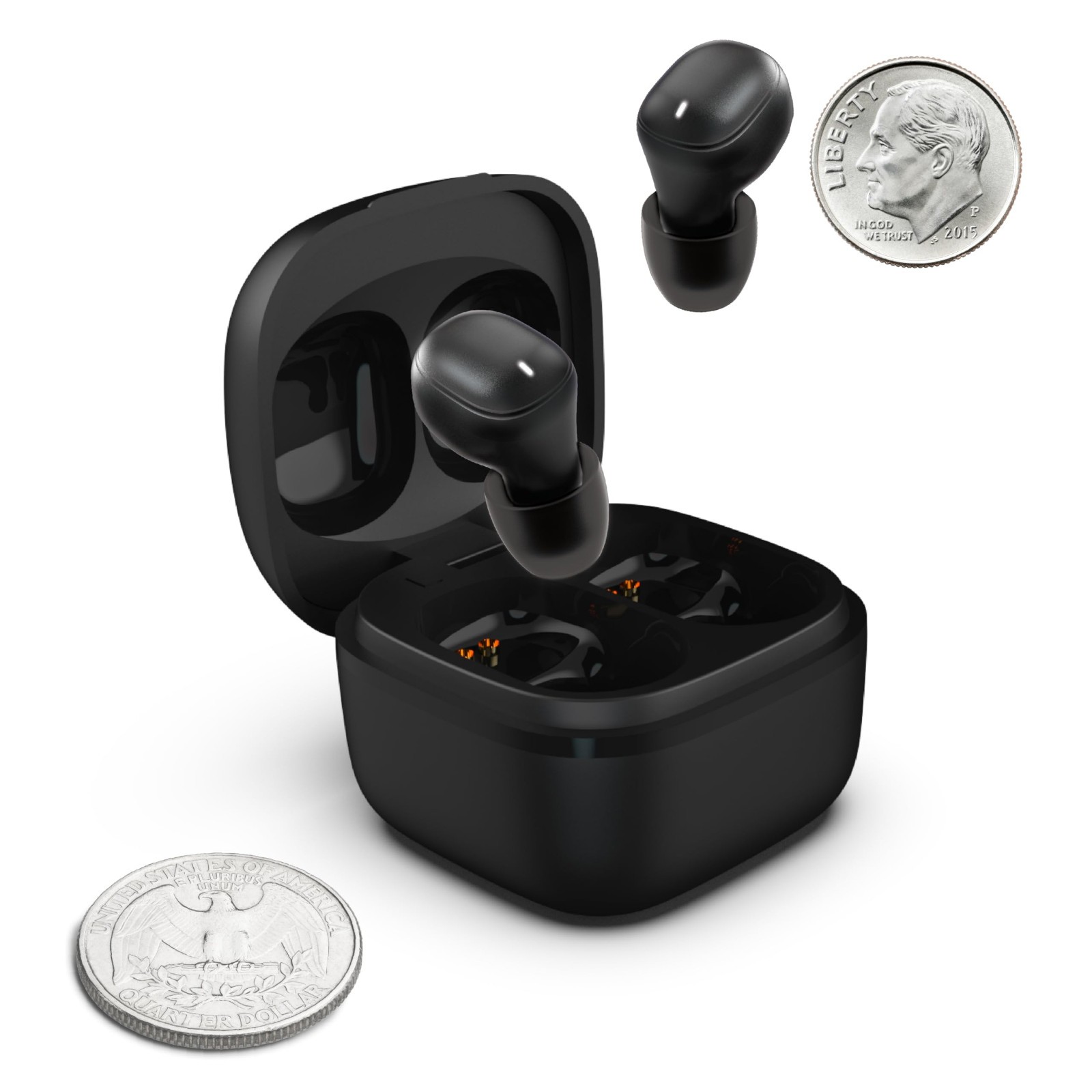 COBY Mini Sport Bluetooth Earbuds Wireless Running Earbuds Convinient Size