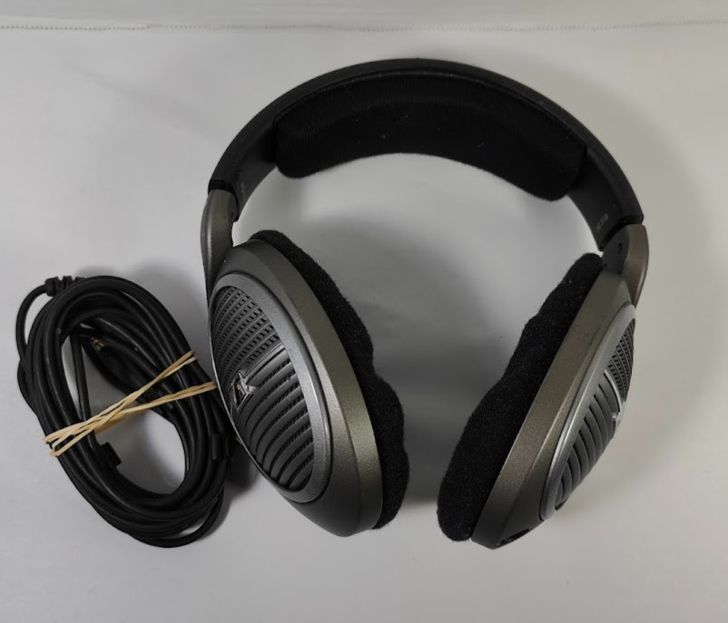 Sennheiser HD 518 Headphones Tested Working W/ 3.5mm Cord