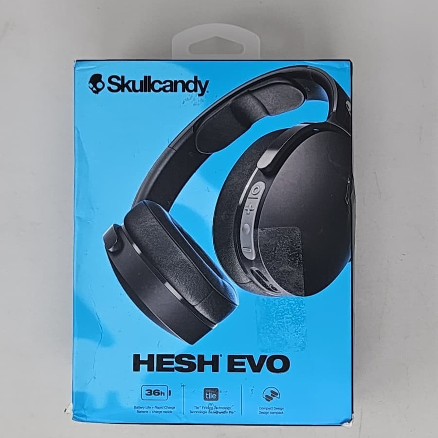 Skullcandy Hesh Evo Wireless Bluetooth Over-Ear Headphones – Black – Excellent