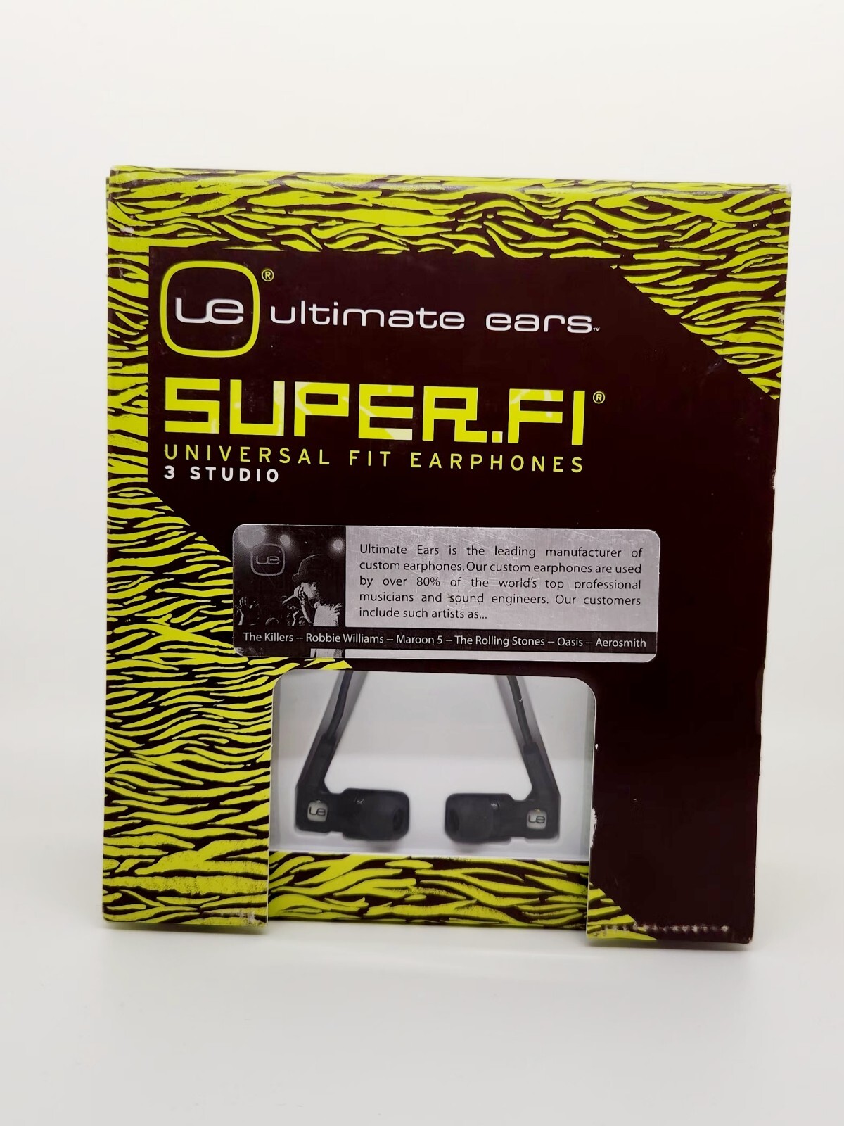 New! Ultimate Ears Super.fi 3 Studio Professional Earphones