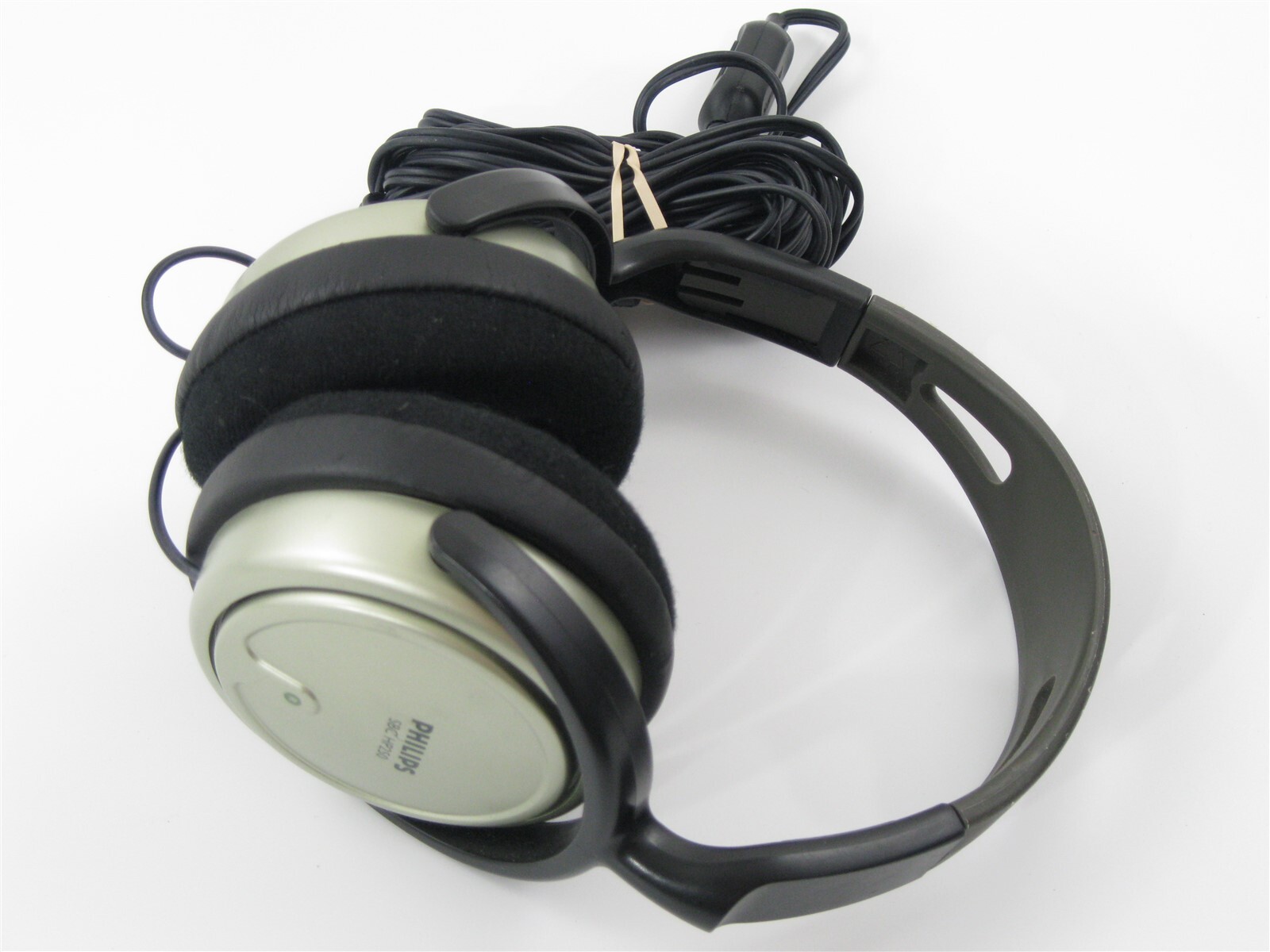 Philips SBC HP250 Dynamic Stereo 32 Ohm 3.5mm Wired Over Ear Headphones TESTED