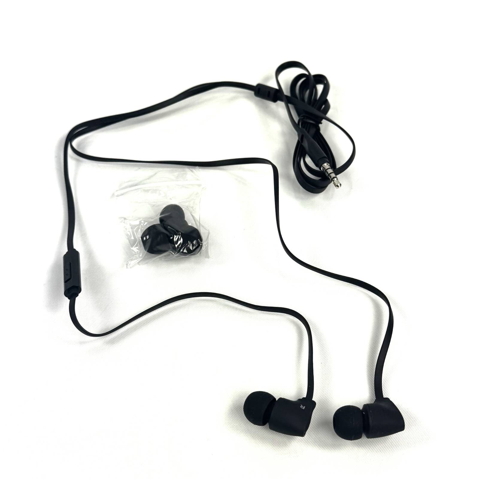 Lot of 10 Monoprice Premium 3.5mm Wired Earbuds Headphones with Microphone 18591