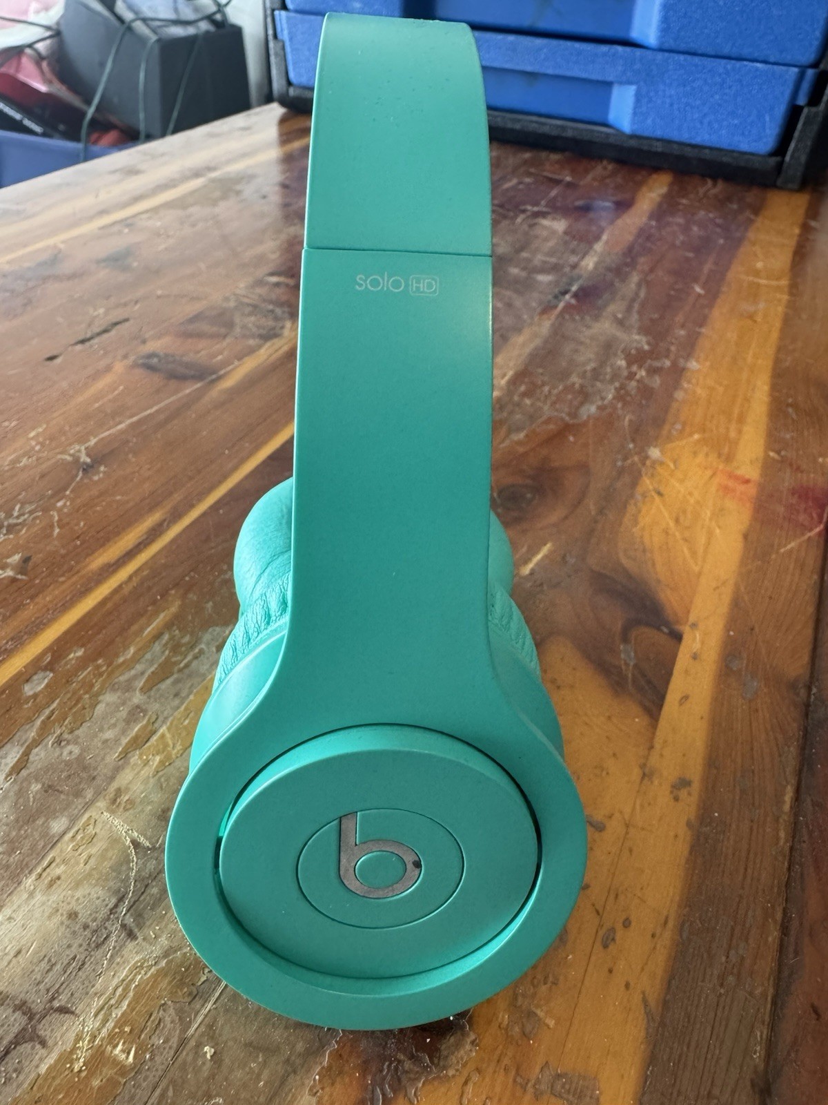 Beats Solo HD On Ear Headphones Teal Tested Working