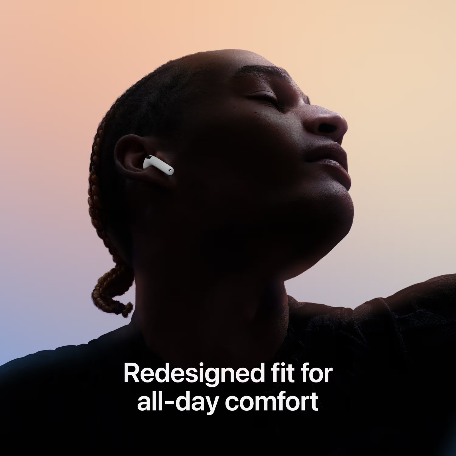 Open-Box Excellent: Apple – AirPods 4 with Active Noise Cancellation – White