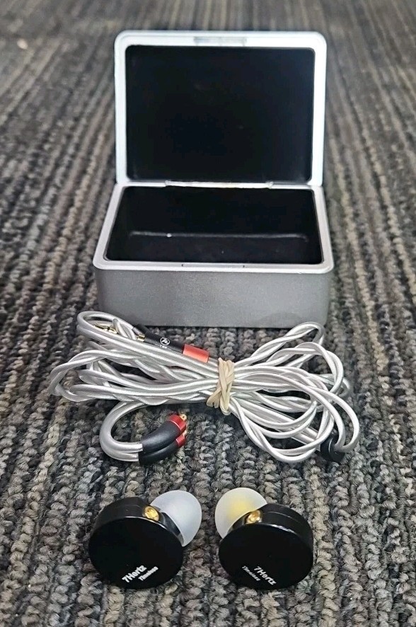 Linsoul 7Hertz Timeless Wireless Earbuds with 3.5mm Cord & Hard Case