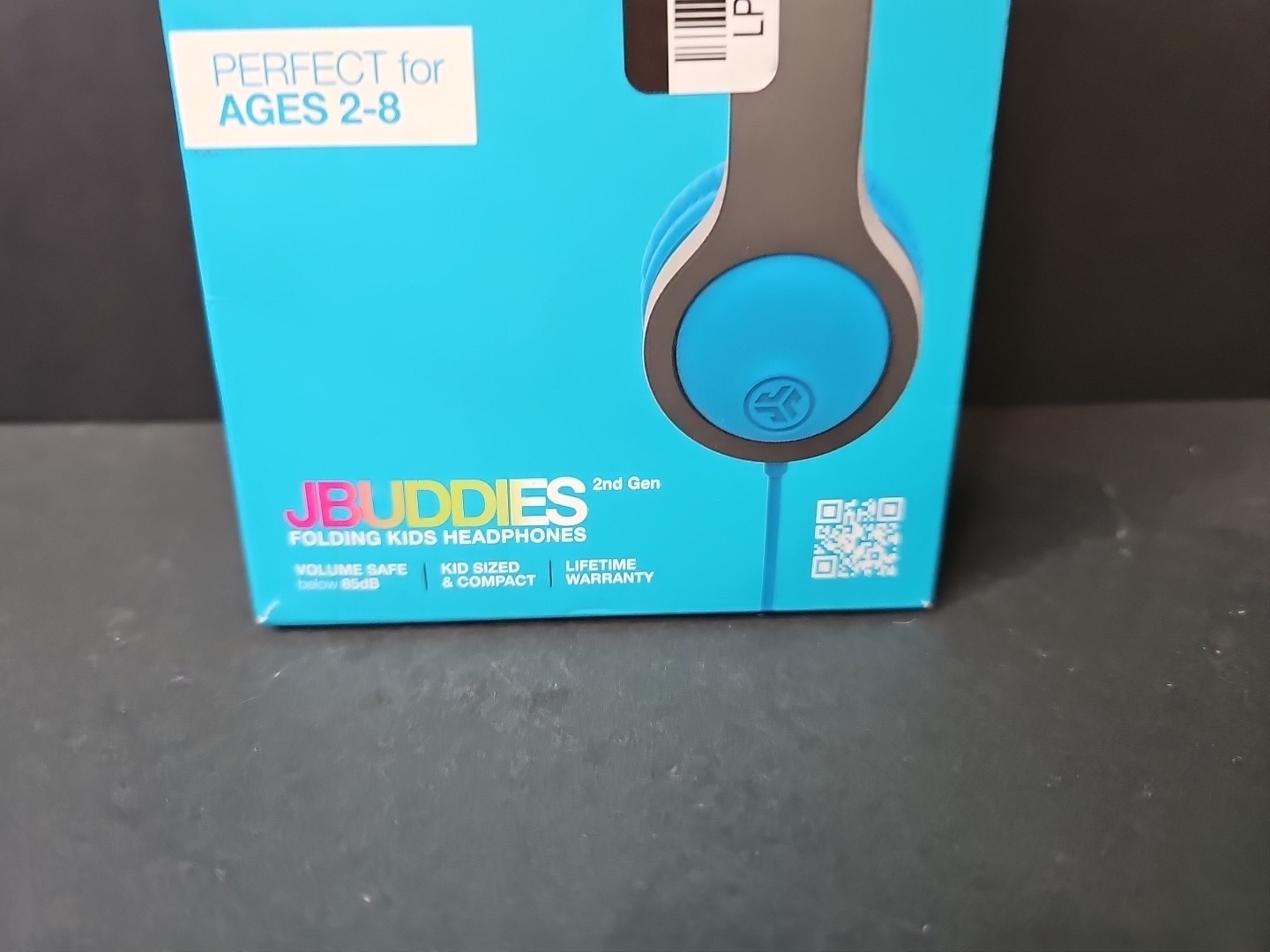 JLab JBuddies Folding Gen 2 Kids Headphones – Blue/Gray