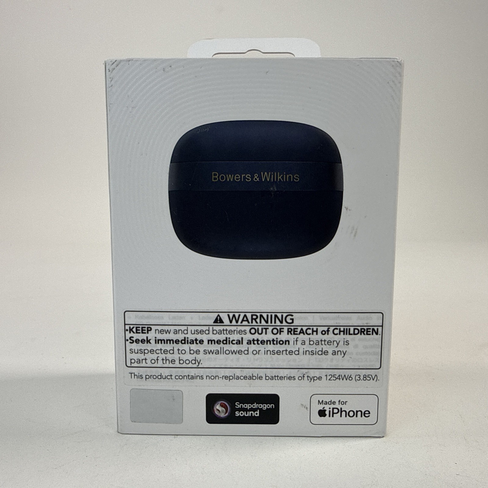 Bowers & Wilkins Pi8 In-Ear Wireless Noise Cancelling Headphones – Midnight Blue