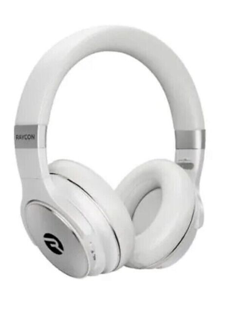 Raycon RBH820-WHI The Everyday Over-Ear Noise-Canceling Headphones – White