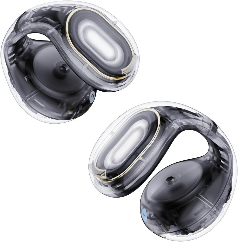 C30i by , Open-Ear Earbuds, Clip-On Headphones, Lightweight Comfort, Stable F…